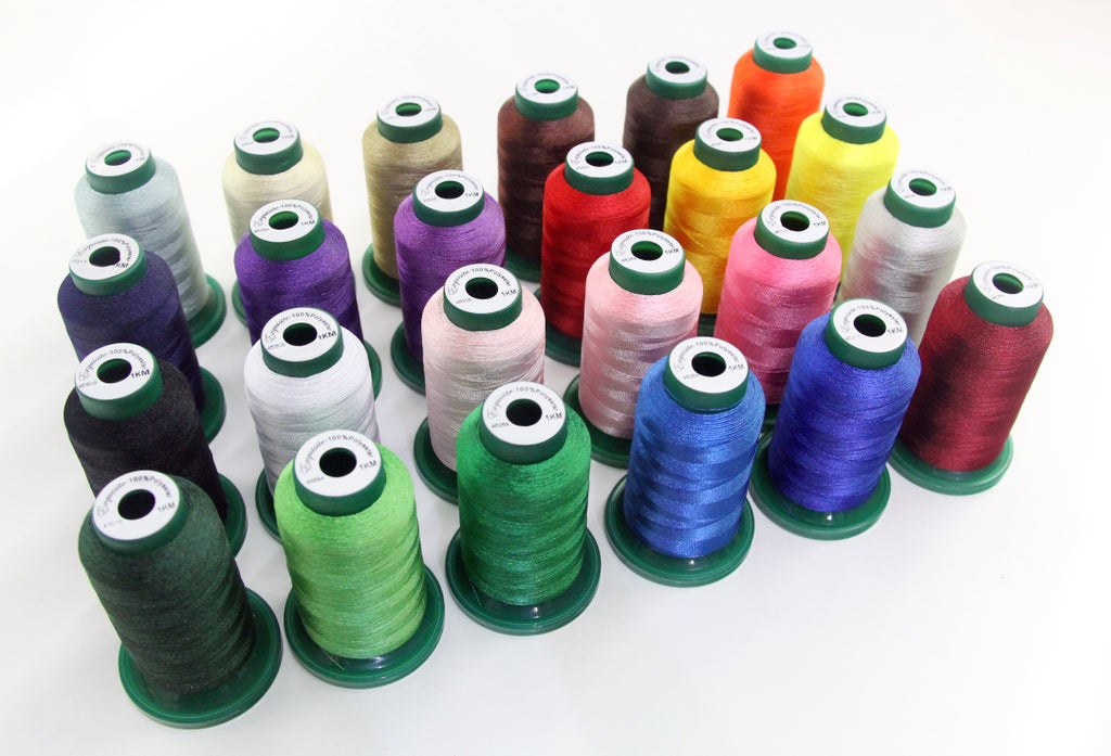 Exquisite Polyester 24 Color Thread Kits / Summer