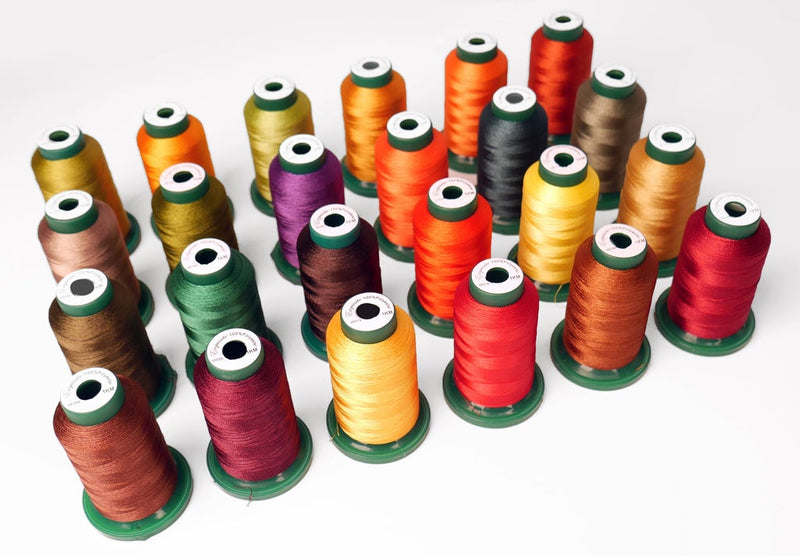 Poly Patch Twill Companion Thread Assortment Bright 8 Spools, Designs In  Machine Embroidery #ES-BRI