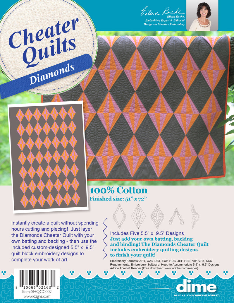 CLEARANCE - 'CHEATER QUILTS VIII' COTTON FABRIC SAMPLES