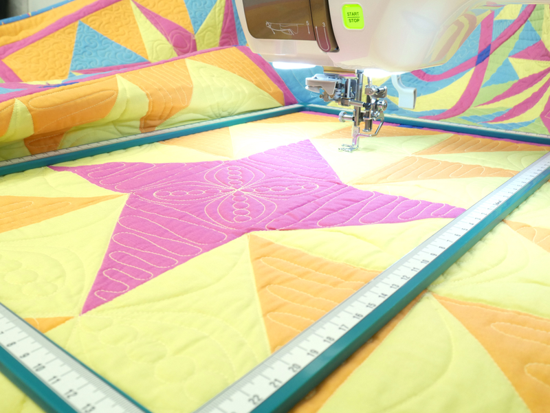Quilting With Magnetic Hoops: The Technique